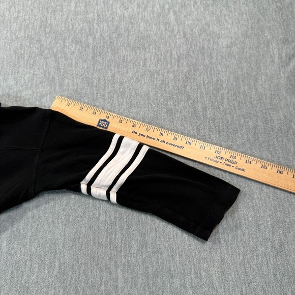 Harley-Davidson Shirt Womens L Black Las Vegas Cafe V-Neck 3/4 Sleeve Graphic - Picture 6 of 7